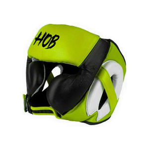 Protector de cabeza de boxeo de súper calidad, logotipo personalizado, piel de vaca, para adultos, hecho a medida, transpirable, protector de cabeza de boxeo al por mayor. - Product Image 1