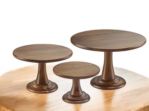 Support à gâteau réglable en bois, écologique et fait main, pour boulangeries et événements - Product Image 4