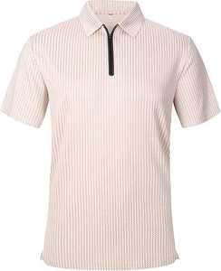 Camisa Polo de Manga Corta, Tela Suave, Sensación Cómoda para Reuniones de Trabajo, Uso Casual, Viajes y Uso Diario para Hombres - Product Image 2