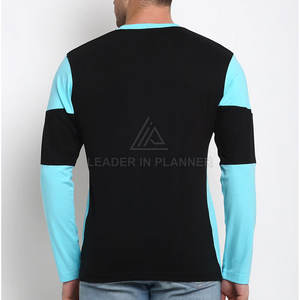 T-shirt à manches longues de haute qualité, t-shirt le plus vendu pour hommes, t-shirt à manches longues uni pour adultes - Product Image 3