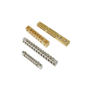 Industrial Brass Neutral Link Terminal Block for Electrical Installations and Industrial Power Systems - Product Image 2