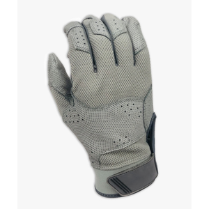 Premium Quality Cowhide Leather Baseball/Softball Batting Gloves Ambidextrous Breathable <b>Hook</b> Loop Closure Custom Made Gloves - Product Image 4