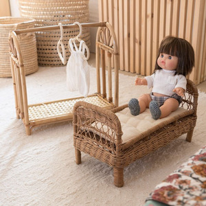 Cuna de Ratán Natural para Bebé, Precio Directo de Fábrica, Ecológica, con Cojín Suave, Se Acepta OEM, desde Vietnam - Product Image 6