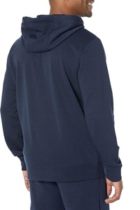 Nouvel Arrivage Service OEM Sweat à Capuche Zippé Confortable pour Homme 100% Coton à Manches Longues, Col Incurvé avec Bande, Couleur Unie, Bangladesh - Product Image 2