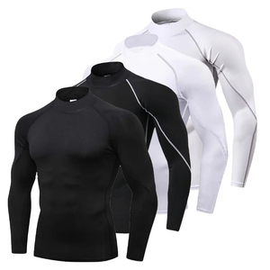 Rashguard BJJ elástico en 4 direcciones, tela antimicrobiana para rashguard, rashguard de compresión, fabricación de rashguards personalizados. - Product Image 1
