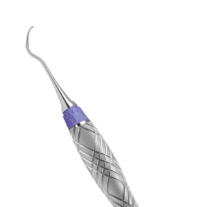 เครื่องมือขูดหินปูนแบบใช้มือทำจากสแตนเลสเกรดพรีเมียม 13/14 Columbia University Curette ด้ามจับออกแบบตามหลักสรีรศาสตร์ ได้รับการรับรองมาตรฐาน CE ใช้ซ้ำได้ - Product Image 2