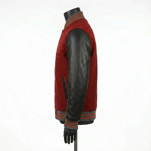 Trendy Custom Varsity <b>Jackets</b> With Bold Patches and Premium Wool <b>Leather</b> Design Perfect For Stylish Streetwear For Unisex - Product Image 3