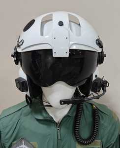 Casque de sécurité aviateur ouvert Jupitor JT007 amélioré en fibre de carbone et aramide avec double fermeture D toutes saisons taille M neuf ISO - Product Image 1
