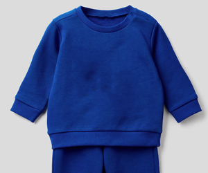 Ensemble de survêtement décontracté pour garçons, grande taille, imprimé bicolore, en polaire, avec sweat à capuche zippé et pantalon de jogging pour l'hiver - Product Image 4