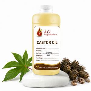 Huile de ricin A.G. Organica 100% pure naturelle pressée à froid pour les soins des cheveux et de la peau OEM/ODM - Product Image 2