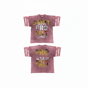 T-shirt Streetwear ample et décontracté, effet délavé, imprimé DTG, design personnalisé, manches courtes, 100% coton respirant de haute qualité - Product Image 5