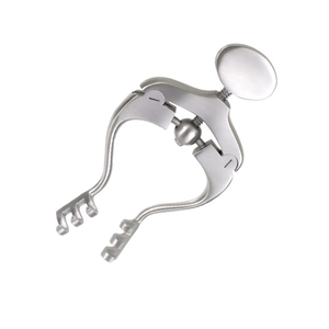 Retractor Autoestático Premium Jansen - Espaciador de Heridas Autoestático Jansen Reutilizable de Acero Inoxidable para Mastoides y Sitios Pequeños - Product Image 6