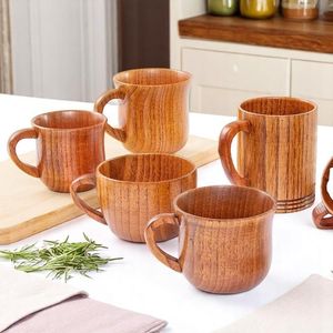 Rustic Wooden Mug Handmade Natural Solid Wood Coffee <b>Cup</b> Eco Friendly Drinkware <b>for</b> <b>Tea</b> Coffee Milk Juice - Product Image 2