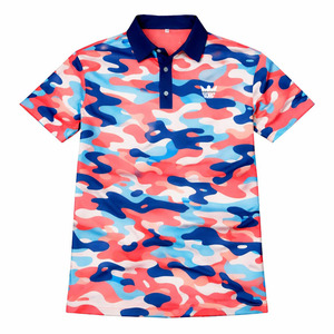 Chemise de golf pour homme en polyester respirant, extensible dans quatre directions, à séchage rapide, antibactérienne, surdimensionnée, logo personnalisable OEM - Product Image 3