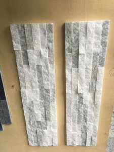 Panneau mural en pierre naturelle Son Vietnam Travertine Z-Shape 3D Ledgestone, pierre empilée, garantie 5 ans pour la décoration murale intérieure - Product Image 1