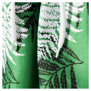 Shorts de bain pour hommes de qualité supérieure, logo personnalisé OEM ODM, séchage rapide, taille élastique avec cordon de serrage, shorts de surf d'été - Product Image 2