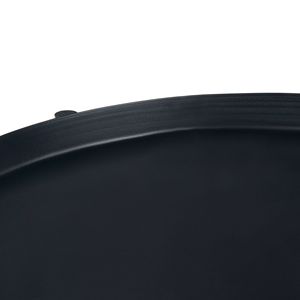 Tavolino Monet in metallo nero per arredamento soggiorno - Product Image 2