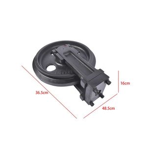 Black Idler Pulley for Hitachi ZX50U 3 for John for Deere 50D 50G Model 9237507 & 9318048 Construction Machinery Parts - Product Image 3