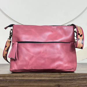 2026 Premium High Quality New Cowhide Fur <b>Leather</b> Handbag Bohemian Style Handmade Hot Selling Super September <b>Bags</b> for Women's - Product Image 5