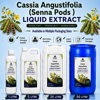Extraits Naturels de Cassia Angustifolia et de Gousse de Séné – Extrait Liquide 1, 5, 25, 50 Litres – Soutien Naturel à la Santé Digestive