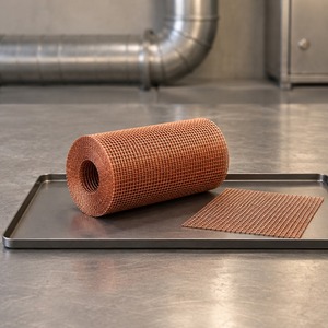 [APEC] Copper Metal <b>Mesh</b> for electronic enclosure screens and custom metal component projects for B2B Component Supply - Product Image 2