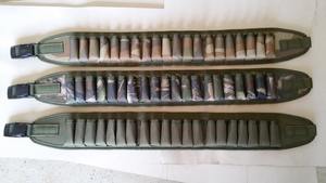 Ceinture de chasse en cuir OEM durable avec porte-cartouches, système MOLLE à dégagement rapide et personnalisation de la marque - Product Image 3