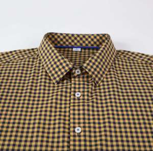Camisa a cuadros teñida con hilo de alta calidad y estilo casual al por mayor, camisa a cuadros elegante y de la mejor calidad para hombre. - Product Image 2