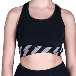 Professional High-Strength Breathable Simple Women Sports Bra with Custom Front Logo Plus Size Wholesale - Product Image 1