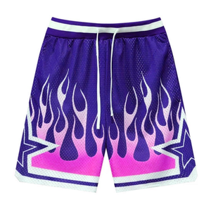 Shorts de basketball sublimés personnalisés pour hommes, collection 2026, vente chaude, prix de gros - Product Image 5