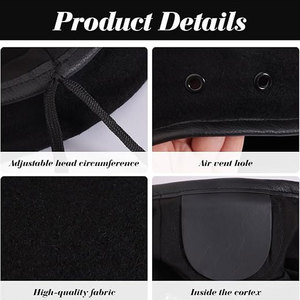 Premium Wool Winter Ceremonial <b>Beret</b> Formal Dress Hat for Parade Uniform Honor Guard Official Events Lightweight Unisex - Product Image 3