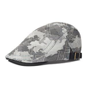Gorra Plana de Tweed de Lana Personalizada con Etiqueta Privada, Estilo Retro Cabbie Ivy League, Venta al por Mayor, Gorra Plana Clásica de Tweed con Logotipo Personalizado, Estilo Peaky - Product Image 5