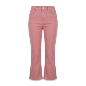 Jeans de mezclilla bootcut para mujer al por mayor, jeans de mezclilla con lavado a la piedra para mujer, jeans de mezclilla para marcas de moda - Product Image 6