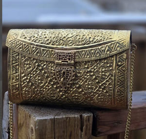 Designer de luxe mode sac à main pour femmes métal losange bandoulière chaîne broderie couverture fermeture soirée pochette dîner sac - Product Image 1