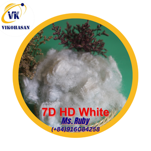 เส้นใยโพลีเอสเตอร์แบบกลวง 7D64HD ไม่เคลือบซิลิโคน ผลิตในเวียดนาม ผู้ผลิตเส้นใยสังเคราะห์ และเส้นใยโพลีเอสเตอร์รีไซเคิล GRS - Product Image 6