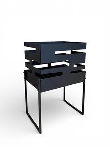 Brasero Moderno de Acero para Exteriores con Diseño Apilable para Relajación y Decoración del Hogar - Product Image 4