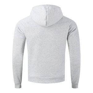 Sweat-shirt à capuche sans cordon pour homme, personnalisable avec logo, en coton épais, coupe oversize, vierge, style streetwear décontracté pour le quotidien 2026 - Product Image 5