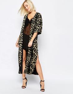 ODM OEM servicio personalizado mujer playa cubierta con muescas cuello manga larga Floral Midi vestido suelto impreso Casual 100% algodón rebordear - Product Image 1