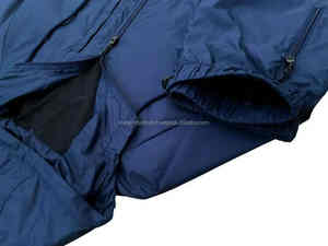 Survêtement en coton coupe-vent pour homme, design ODM, veste de course d'hiver personnalisée et short, ensemble deux pièces avec finition élégante - Product Image 5