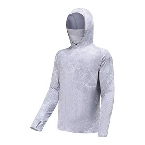 Compre Sudadera con Capucha de Pesca de Alta Calidad, Transpirable, con Protección Facial Completa, Diseño Sublimado, Manga Larga, UPF 50+, Secado Rápido, para Actividades al Aire Libre - Product Image 3