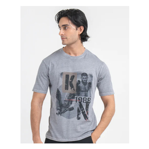 crew fitness High Quality Heavyweight Cotton <b>Tshirt</b> Tee Digital Custom Puff Screen Printed Oversized Blank Men's T-shirts - Product Image 4