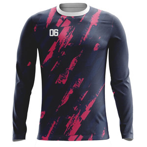 Maillot de football personnalisé à manches longues, anti-transpiration, vêtements d'équipe de football, fournisseur de vêtements de sport OEM, marque privée - Product Image 1
