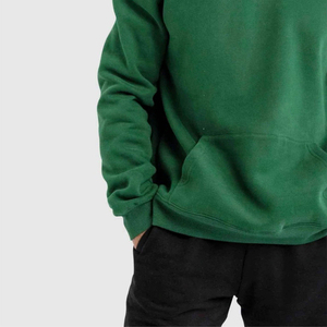 Sweat-shirts d'hiver personnalisés en molleton de coton, coupe oversize, avec poche, respirants, pour la vente en gros, fabricant OEM, marque privée, grammage lourd - Product Image 5