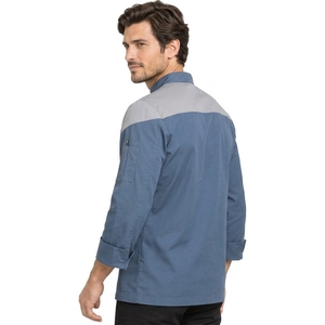 Veste de Chef Homme Premium – Blouse de Cuisine en Tissu Résistant à Manches Longues – Coupe Confortable – Tenue Professionnelle de Cuisine – OEM - Product Image 4