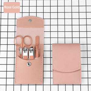 Nuevo Kit de Manicura y Pedicura Profesional YD de 7 Piezas Coloridas para Principiantes con Herramientas de Acero Inoxidable - Product Image 3