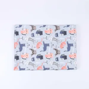 Chất Lượng Tuyệt Vời OEM Tùy Chỉnh In Mô Hình Riêng của Bạn 100% Cotton Dệt Kỹ Thuật Số In Bé Quần Áo Vải - Product Image 6