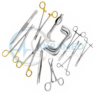 Kit d'instruments chirurgicaux gynécologiques en acier inoxydable certifié CE pour l'excision manuelle des kystes de Bartholin – Qualité supérieure - Product Image 5