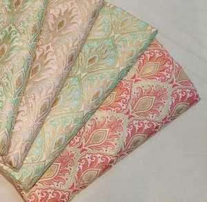 Tissus en soie brodée Banarasi, tissage jacquard traditionnel, matériau textile de luxe pour vêtements ethniques - Product Image 3