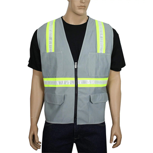High Visibility Reflective Overalls <b>Waterproof</b> Safety Workwear for Construction Industrial Outdoor Road <b>Work</b> Protection Wear - Product Image 1