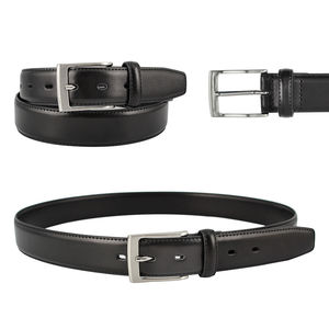 Cinturones de Vestir de Cuero para Hombre Hechos a Mano con Hebilla, Precio de Fábrica al por Mayor Personalizable, en Venta, Precio Razonable, Alta Calidad - Product Image 4