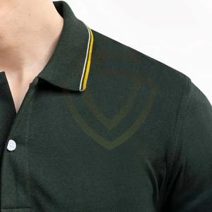 Camiseta Polo para Hombre Antiarrugas de la Mejor Calidad, Duradera, Sostenible, Informal, Sólida, Transpirable, al por Mayor - Product Image 4